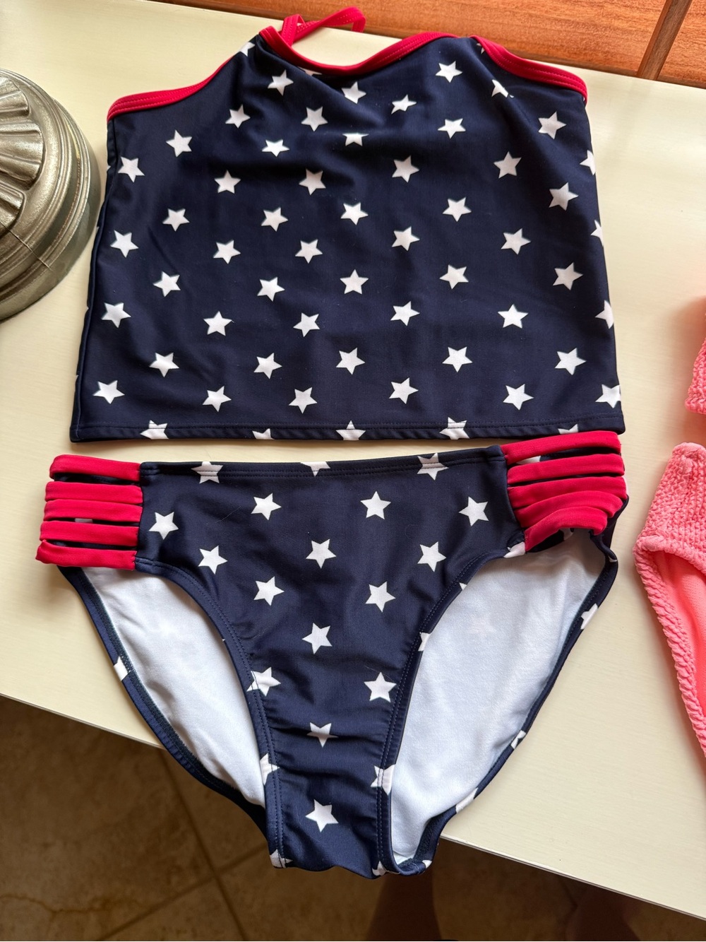 The Children's Place Blue and Red Swimwear